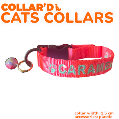 Cat Collars - 1.5 cm width